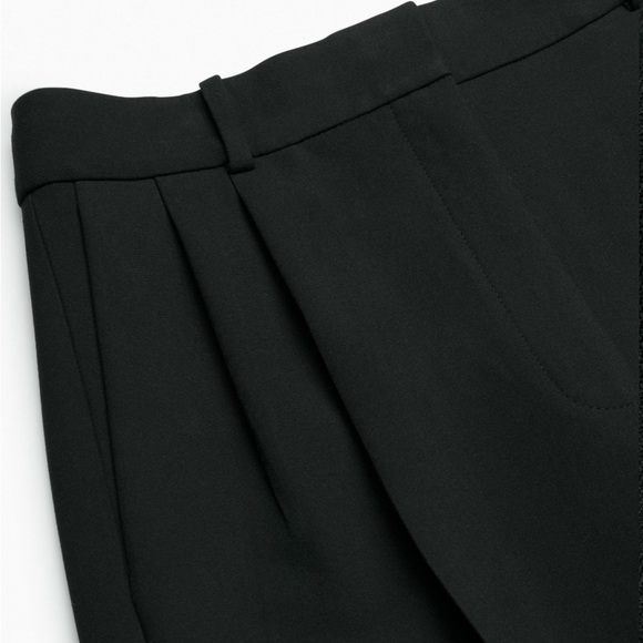 Babaton Atelier Black Pleated Trouser Size 6 - Picture 4 of 6